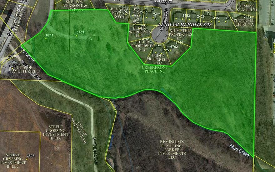 Investment land. Buyer must verify taxes for amount