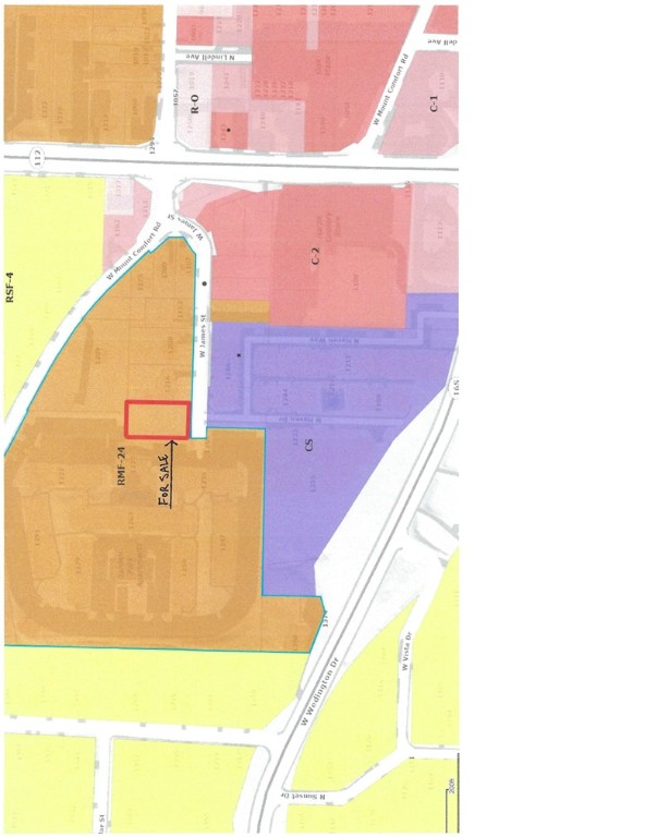 Multi family lot/development opportunity available close to the University of Arkansas. Lot is zoned RMF-24 and would make a great multi family development close to campus. Call listing agent for details.