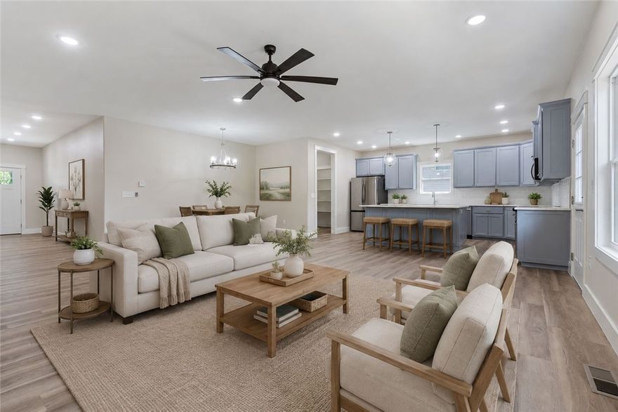 What if ‘home’ felt a little more peaceful, a little more private, and a lot less maintenance?

Surrounded by trees in beautiful Bella Vista, this newer construction home offers a calm, low-maintenance lifestyle just minutes from the Back 40 trail system, Little Sugar trails, the new Bella Vista bike lift, golf, lakes, and everything people love about Northwest Arkansas living. Inside, you’ll find modern finishes, open-concept living, abundant natural light, and a peaceful wooded backdrop that creates a true sense of privacy and relaxation. The private deck is the perfect spot for morning coffee or unwinding in the evenings after a day on the trails. Located less than 15 minutes from Bentonville, this home is ideal for buyers looking for comfort, convenience, and a setting that feels more like a retreat than a traditional neighborhood home.
