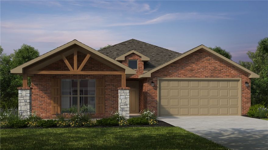 This 2150 square foot home features 4 bedrooms and 2
bathrooms. The main living area includes a large living
room that flows seamlessly into a modern kitchen and
dining area, creating the perfect space for entertaining
guests. With its thoughtful design and practical
amenities, this home is perfect for those seeking a
comfortable and functional living space. Taxes subject to change based on new construction.