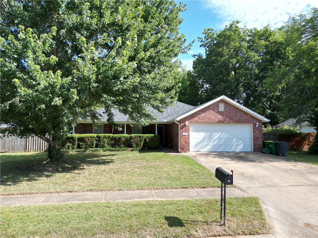 Location! Location! Don’t miss out on this 3-bedroom, 2-bath home in the heart of Farmington! This property offers an excellent location just west of I-49 and only 7 minutes from the University of Arkansas. The inviting and spacious living room provides a lot of room to move around and entertain guests. The living room also features a cozy gas log fireplace for cooler days. This home has abundant closet and pantry storage. Enjoy outdoor living with a large fenced backyard and a patio perfect for relaxing or grilling. Major updates include a new roof and new gutters (2024) and new HVAC system (2021). Conveniently located near Creekside Park and the Farmington Disc Golf Course, walking or biking distance to Centennial Park and Mount Kessler trails, this home offers easy access to recreation and the best of Northwest Arkansas. Home is tenant occupied—please do not disturb tenants. Seller is offering $3000 in flooring credit.