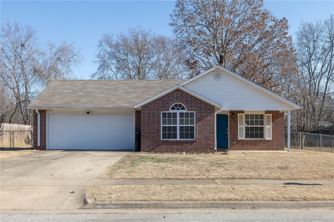 Super cute, move in ready home in Fayetteville! 1,273 heated and cooled square feet includes 3 bedrooms, 2 full bathrooms, open kitchen to living, dining room, and separate laundry. Amenities include LVP flooring in the living areas, engineered hardwood floors in the bedrooms, fully updated kitchen with gas range, stainless steel appliances, dishwasher, new cabinets, beautiful tile backsplash, and stained concrete counter tops, vaulted ceilings, and a fully fenced back yard with a grilling patio, trellis and a 2 car garage. New roof in 2020 and new air conditioning in 2021. Washer, dryer, and refrigerator will convey.