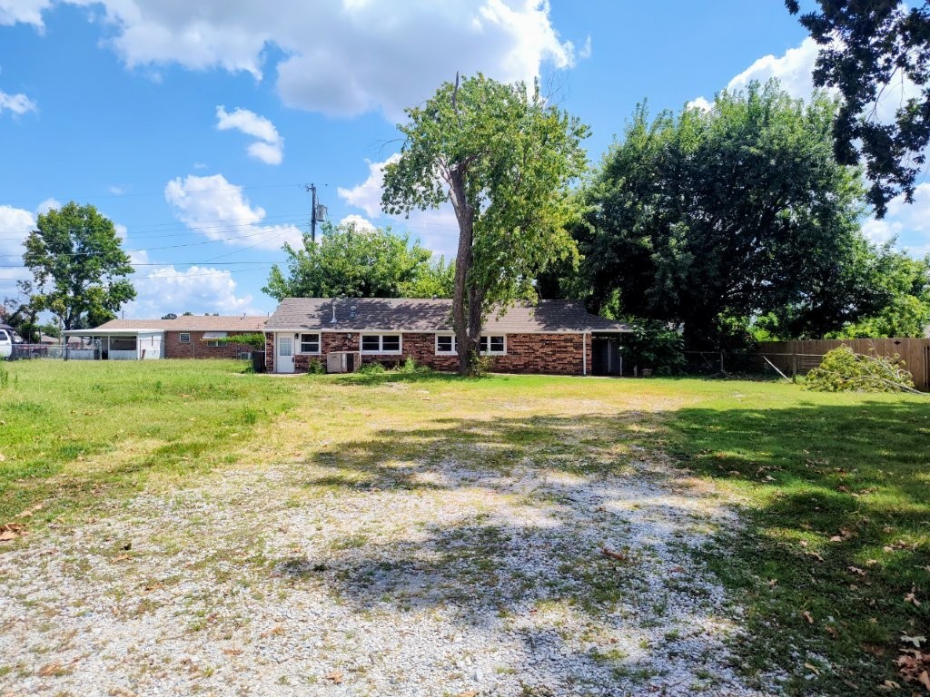 GREAT POTENTIAL for this all-brick fixer upper. 2 bed, 1 bath on oversized lot providing plenty of room for outdoor living or expansion. New hot water heater and 1 year old roof. Unlimited potential! Sold AS-IS, no seller repairs.