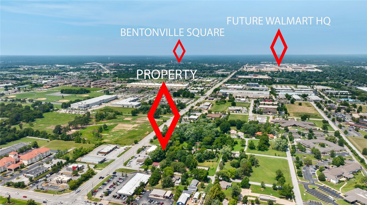 Great investment opportunity. Value is in the land. Great location, central to everything Bentonville has to offer, 1.5 miles to new Walmart Campus, .5 miles to the 549I bypass.Developers welcome! House has HIGH DENSITY RESIDENTIAL land use with potential mixed use/ general commercial rezone. No showing until offer accepted, value is in the land and house is a tear down. Would be a great location for a few town homes, or potential apartment location. Sold As-Is. High-density residential areas include apartments, condominium buildings, senior housing, and special types of group living. Also Listed Commercial ML# 1323425
