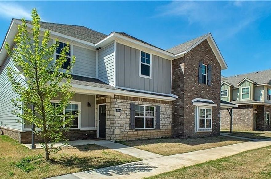 PRELEASING FOR 2026! 4 Bedroom, 4.5 bath Smart Home with 2-car attached garage. Modern, open floor plan with SS appliances, quartz countertops. Full baths and walk-in closets in all 4 primary suites. Refrigerator, washer/dryer are provided. Available June 8, 2026. Apply online at PrimeNWA.com
