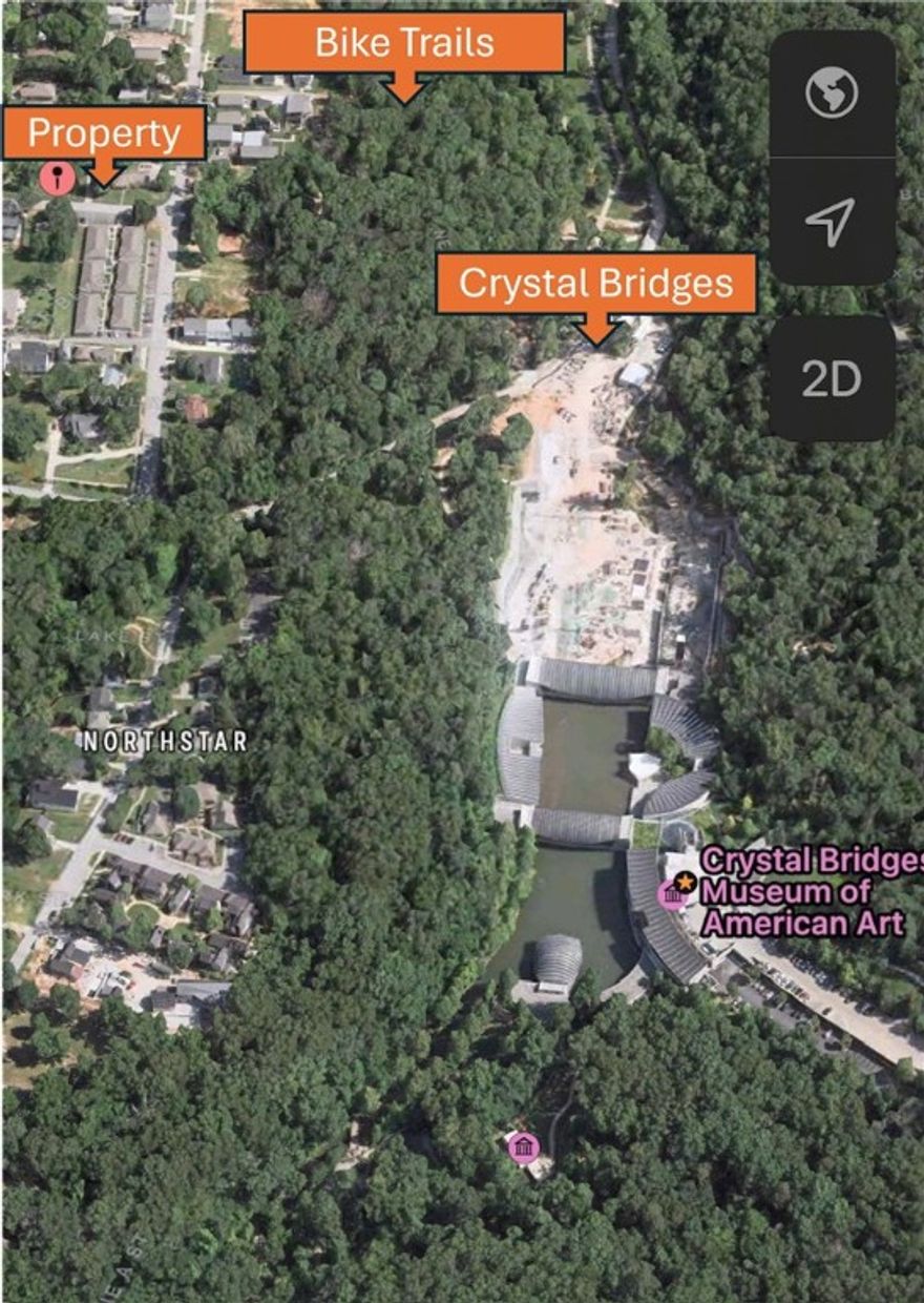 This is a rare chance to construct your dream home in the well-established downtown Bentonville neighborhood, enveloped by mature trees and stunning natural beauty. This ideally situated lot is just minutes away from world-class trails, delightful restaurants, art venues, and the lively downtown atmosphere. All utilitiesāwater, sewer, gas, and electricāare readily accessible at the street, providing the perfect foundation for your custom build. Lot has been rezoned DN2, and can support single family home or a duplex