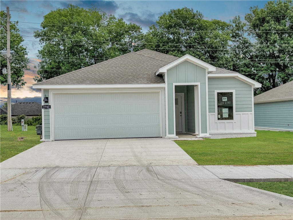 Delightful Abbot Plan in Aiden’s Place, where you will find these beautiful NEW construction homes! Kitchens will have lovely cabinets, quartz countertops with Tile backsplash! Stainless steel undermount kitchen sink! Bedroom one will have quartz counters with double sinks l! Oversized walk-in shower with tiled walls and a walk-in closet completes this fabulous en-suite. All bedrooms and family room will have a ceiling fan! LED lighting! Garage door opener! Tankless gas hot water heater as well! Double pane, Low-E, vinyl windows! Secondary baths also have quartz countertops! Taxes and Parcel TBD. Exterior will have 4 sides LP Smart siding.