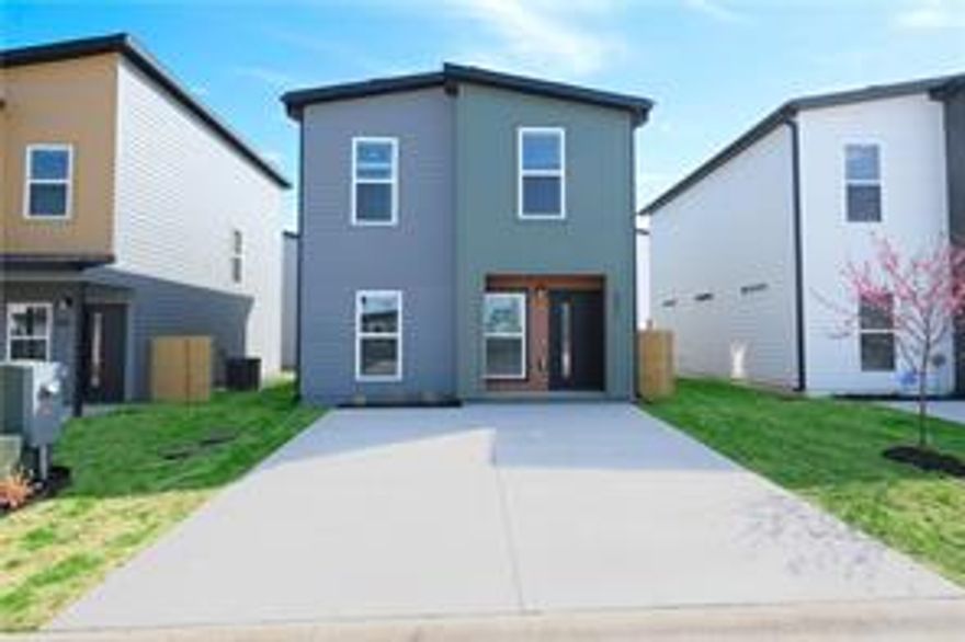 Modern, smart, affordable living! Looking for that first home, wanting to downsize and simplify, or looking for a low-maintenance investment property, Featherston Village may be exactly what you've been looking for. Never think about lawncare again! Everything you need in a great location. Wonderful new subdivision in Bentonville School District. Neighborhood is physically located in what is thought of as Centerton, is on Centerton Water and Sewer, Bentonville West High School, but has a Bentonville mailing address. Less than 5 miles from Walmart Corporate office. Come enjoy simplified living in a modern environment. Property comes with a fridge, washer and dryer!