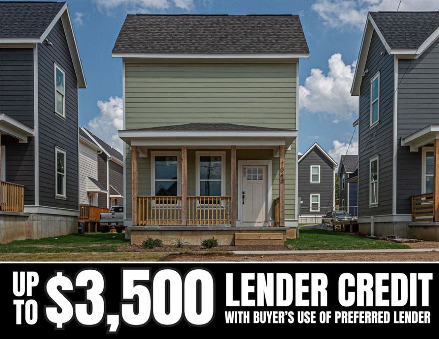 $3,500 LENDER CREDIT offered with buyer’s use of builder’s preferred lender - Use towards rate buy-downs or closing costs! (OPEN HOUSES hosted @ MODEL HOME: 1015 N Laramie Heights) Welcome to Southern Woods! A Trailside Community at the base of Centennial Park  2022 Top Outdoor Facility Rating) Location offers access to miles of trails, greenspaces with paved pathways, & bicycle stalls, minutes away to shopping, food, I-49, & University of Arkansas! DUPLE floor plan feat: a covered front porch w cedar posts, an open concept first floor w 9’ ceilings, half bath, LVP floors, & kitchen w 3cm granite counters, subway tile backsplash, large center island w sink, stainless steel appliances & back deck! Upstairs: Laundry space & 2 Bedrooms w private ensuites. Perfect for homeowners & investors! POA $35/mo includes lawn mowing! Join this community in a premier location today!