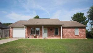 Great family home close to Ozark High! This 3 bedroom 2 bath brick home with 1 car garage is in a safe, established neighborhood. Laundry is conveniently located off the garage. Large privacy fenced back yard for children and pets. Call for your show today!