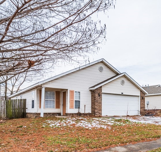 Freshly painted with new luxury vinyl plank flooring throughout. Centrally located with large privacy fenced yard. Split floor plan, walk in closets, galley style kitchen. 1 SMALL pet negotiable with increased rent and deposit.