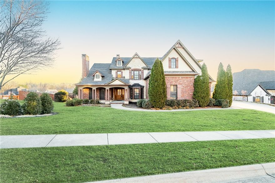 Step into elegance with this magnificent 5-bedroom, 4.5-bathroom home in the Heritage Hills Subdivision. Built in 2007, this beautiful property has a ton of desirable features, including an inground pool and a spacious 3-car garage. Perfectly situated in the heart of Springdale, the residence offers convenience and accessibility to all the local amenities. Inside, on top of the bedrooms you'll find an office and a media room. As you enter, be greeted by a stunning stone entryway, setting the tone for the luxurious ambiance found throughout the home. Don't miss the opportunity to experience this gorgeous home - schedule a tour today!