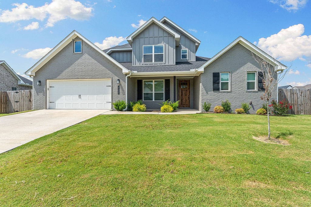 Welcome to Osage Hills Subdivision! Featuring 3 spacious bedrooms, 2.5 bathrooms, and a 2-car attached garage, this thoughtfully designed two-story layout is ideal for both relaxing and entertaining. Step inside to find a bright, open living space with granite countertops, custom cabinetry, and modern finishes throughout. The kitchen is equipped with a gas cooktop, dishwasher, and garbage disposal, making meal prep a breeze. Details like blinds, ceiling fans, and quality craftsmanship add convenience and comfort to every room. Situated on a 0.28-acre lot, you’ll enjoy a private backyard with plenty of space to create your outdoor retreat. The home is located in the desirable Bentonville School District, within the city limits, and just minutes from all the dining, shopping, and entertainment Northwest Arkansas has to offer.