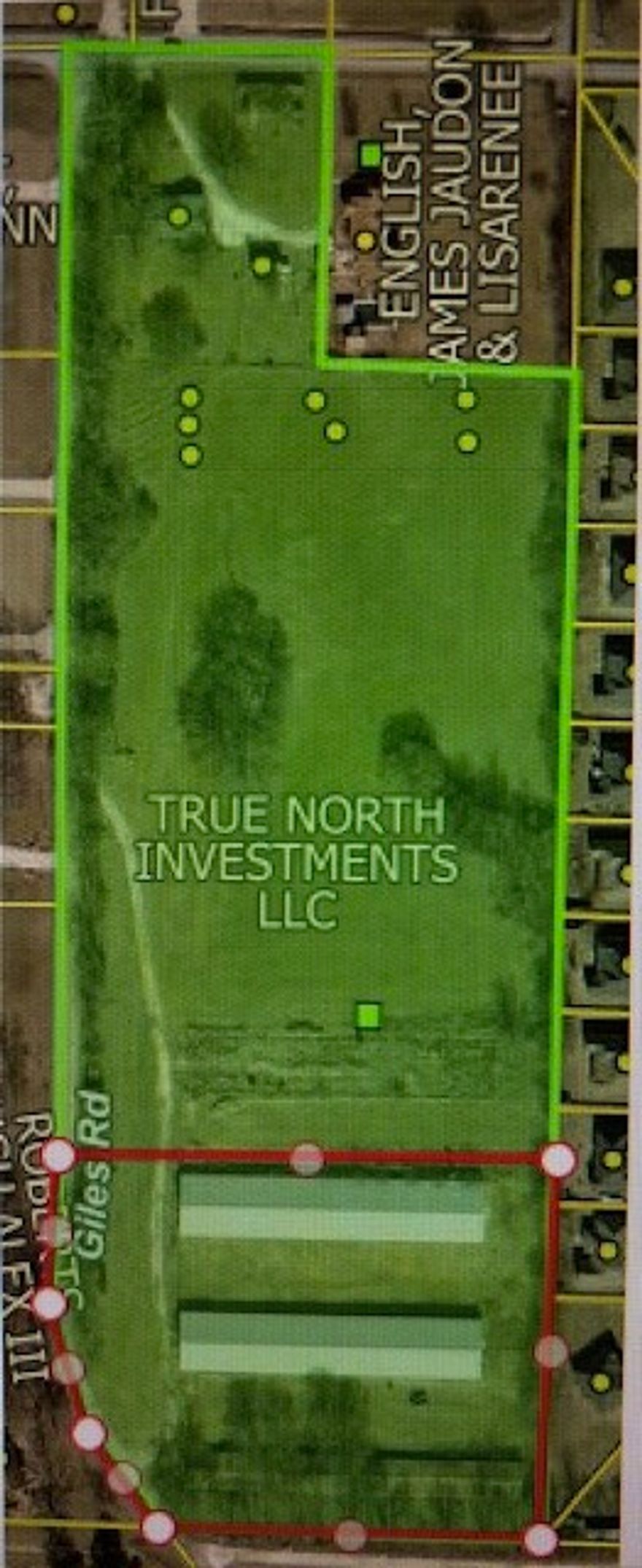 3.3 Acres m/l with 2 well-maintained barns excellent for equipment storage or livestock, and one older barn. Minutes from schools and downtown amenities. Well maintained paved road frontage. Electric and water on-site, and natural gas utilities at the street. Lot has a passing soil morphology (Perk Test). Additional adjacent acreage available if buyer prefers. Lot lines shown in pictures are estimations. Property split is pending final government approval. Also see MLS# 1338585 & 1338591
