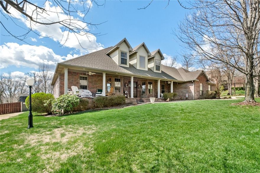 Take a look at this absolutely beautiful custom home in the flats of Summersby. The 900 square feet of covered outdoor entertaining space is accompanied by even more outdoor living that flows into the backyard of the 2/3 acre lot. True custom build with antique front doors leading to the entryway flanked by the office and formal dining.  The kitchen has high end appliances, custom cabinets, and a brick accented range. The main level has freshly refinished real oak flooring, hearth room, entertainers room with wet bar and sitting area, and countless sets of french doors leading to the covered spaces. Upstairs you'll find two bedrooms and two full bathrooms. The third bedroom is oversized and can be used as a separate living room or media room. Homes built with this quality are few and far between and you won't be disappointed.