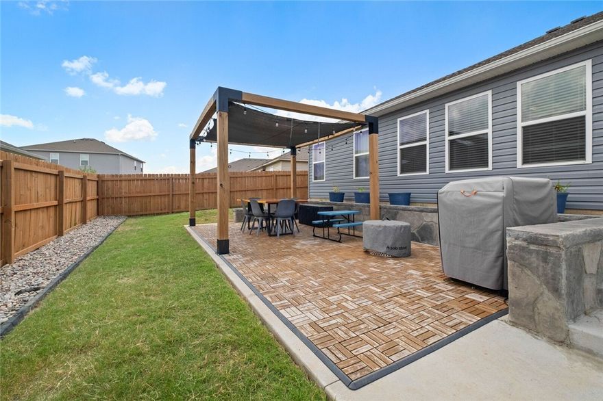 Under $200/sqft!! Located on a prime corner lot, just 2 blocks from the brand-new Cornerwoods Park! The open-concept layout seamlessly connects the living, dining, and kitchen areas—perfect for everyday living and entertaining. Large windows fill the living area with natural light. Enjoy the newly added, beautifully crafted, terraced patio with raised planters & covered area, ideal for outdoor dining or relaxing evenings. With this home it's all about functionality, from the wide entry, to the separate laundry room, upgraded jetted tub in the hall bath & kitchen pantry that could be expanded. Move in ready but there is also room to add your own touches. This home also includes a solar energy system to reduce utility costs. Just steps away, Cornerwoods Park features new play structures, a scenic walking path around a pond, and a bike trail with a pump track—fun for all ages. Schedule your showing today!