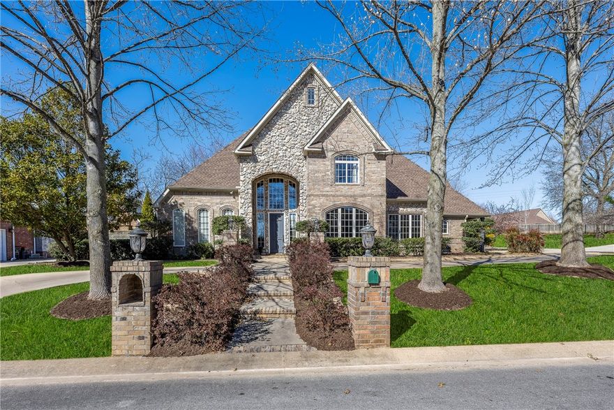 Indulge in the ultimate luxury lifestyle in an exquisite estate nestled on a corner lot in one of the area’s most prestigious neighborhoods. This stunning home is designed for those who appreciate space, elegance, and high-end amenities. Step inside to find four oversized bedrooms, with the upstairs bedrooms each featuring two walk-in closets, ensuring unparalleled storage and comfort. The kitchen is a chef's dream with brand new appliances, tons of storage, granite countertops, and even a pastry oven!  Entertainment is effortless with a spacious media room and wet bar, perfect for movie nights or hosting guests. Designed for both grand entertaining and private relaxation, the backyard oasis is a showstopper. Lounge by the sparkling pool, host unforgettable gatherings in the outdoor kitchen and gazebo, or retreat to your private side porch—complete with a fireplace and hot tub—for the ultimate evening escape. If you enjoy luxury, expansive spaces, and relaxation, this home is for you.
MORE PHOTOS COMING SOON