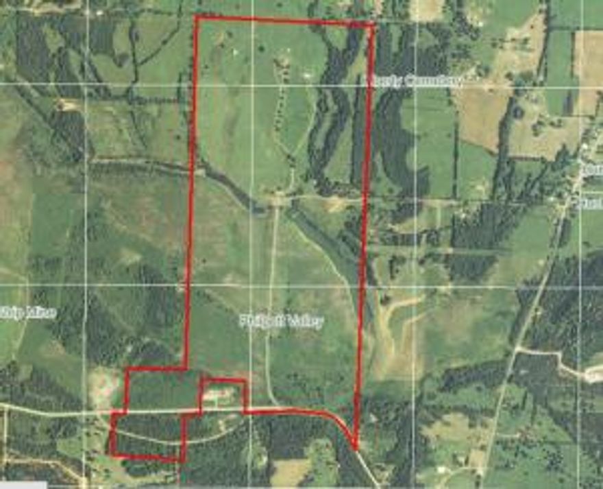 EXCELLENT PLACE TO BUILD YOUR DREAM HOME IN THE MIDDLE OF A LARGE RANCH WITH BEAUTIFUL MOUNTAIN VIEWS, GREAT HUNTINGA LOTS OF LIVE WATER! REALLY UNIQUE LARGE TRACT WITH PONDS, STRIP-PIT LAKES, YEAR AROUND CREEK, WATERFALLS, AND APAVED COUNTY ROAD RUNNING THROUGH IT. LAND LAYS GREAT AND IS MOSTLY LEVEL. AND OPEN, SOME WOODED PROPERTY IN THENORTHEAST CORNER OF THE PLACE ON A HILL JUST EAST OF THE CREEK. CUTS AROUND 280 BALES OF HAY EACH CUTTING. FENCED FORCATTLE OR HORSES. THERE ARE TWO LARGE STRIP PIT LAKES SPLIT BY CR#3060. EACH IS VERY DEEP AND FULL OF FISH!