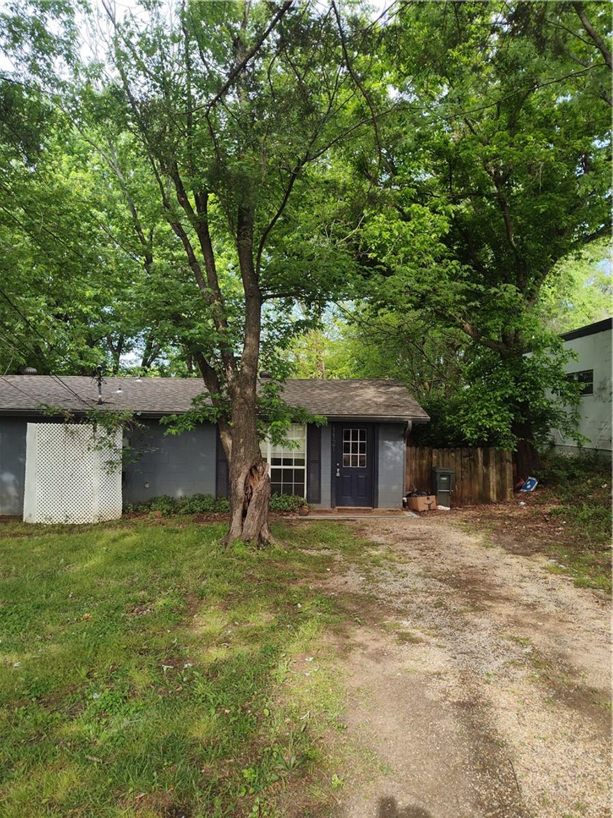 Nice 1 bedroom 1 bath apartment that comes with washer, dryer stove, microwave and dishwasher. The unit comes with an oversized fenced in backyard. Broker owned.