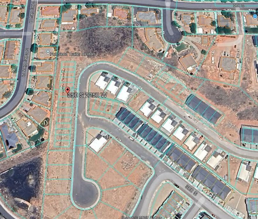 Amazing Views! This is a 4-plex Townhome pad available with walkout basements in the Hurricane Views Subdivision. These pads are permit ready at $75,000/pad and building plans are included. Call Agent for more information.