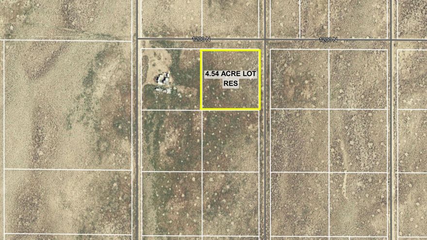 Discover the perfect blend of freedom and opportunity with this 4.54 acre corner lot in the Green Valley Acres subdivision in Beryl, Utah. With no HOA and no CC&Rs, you have the flexibility to use the land your way-ideal for recreation, off-grid living, or long-term investment. Enjoy wide-open spaces, scenic desert views, and plenty of room to spread out and explore. Whether you're looking for a private getaway or a piece of land to hold for the future, this property offers the space and freedom that's getting harder to find.*** Acreage & Square footage figures are provided as a courtesy estimate only. Buyer is advised to obtain an independent measurement & verify all info.