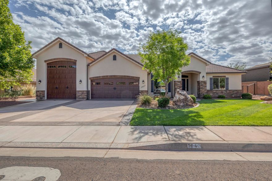 Welcome home to this amazing home in Dixie Springs. Featuring 4 spacious bedrooms, 3 bathrooms, and a dedicated office. This home offers the perfect blend of comfort, functionality, and style. Designed with flexibility in mind, you'll love the two primary suites-Ideal for multi-generational living, guest, or added privacy. Enjoy RV parking with extra depth for those other toys. 
Whether you're entertaining, relaxing, or enjoying the beautiful Southern Utah lifestyle, this homes checks all the boxes, Don't miss this opportunity.
Bonus Feature ! This home includes a natural gas generator wired directly into the home, so when the power goes out, the generator kicks adding comfort and peace of mind. And a Hague watermax water conditioning appliance.