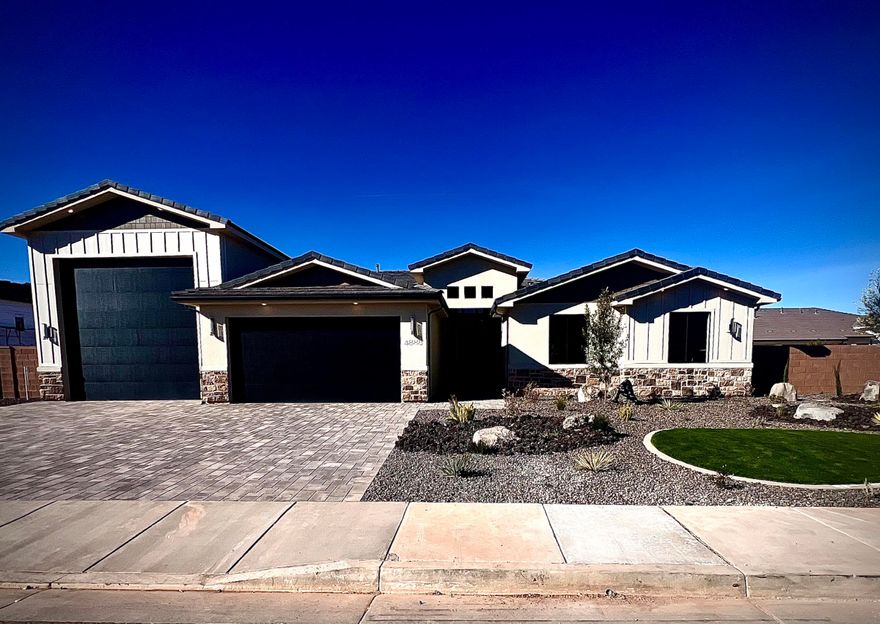 New Construction in Homesteads at Stucki Farms -Move in ready!! Rare Opportunity-
Don't miss this rare chance to own a brand-new home in the highly sought-after Homesteads at Stucki Farms community. This stunning residence sits on a premium, beautifully landscaped 1/3-acre lot backing directly to a new park, greenbelt, and tranquil lake, offering exceptional privacy and views.Built by ZJ Builders, the home features a modern, open layout with high-end finishes throughout. Highlights include a 50-ft RV garage, a private casita ideal for guests or multigenerational living, and a flexible space perfect for a home office.
The backyard offers room for a pool with rough-out already in place, making it easy to create your dream outdoor retreat. 
Central Vac, tankless water heater.