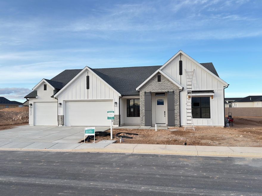 This brand-new 4-bedroom, 2.5-bath home offers single-level living at its best. Spanning 2,270 sq. ft., the layout is designed for both everyday comfort and entertaining. The gourmet kitchen is equipped with a wall oven, countertop range, quartz countertops, and upgraded cabinetry. A fireplace adds warmth and character to the main living area, while the primary suite provides a quiet retreat with its own bath. Three additional bedrooms offer space for guests, work, or hobbies. Energy-efficient construction and quality finishes complete this thoughtfully built home! Home is currently under construction.