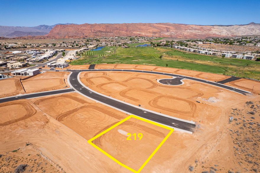 Prime .31- acre lot in the prestigious Yellow Knolls subdivision at the Ledges of St. George.  Enjoy stunning views of Snow Canyon, Fish Rock and the golf course. Perfect for a custom home surrounded by red rock beauty and outdoor adventure.