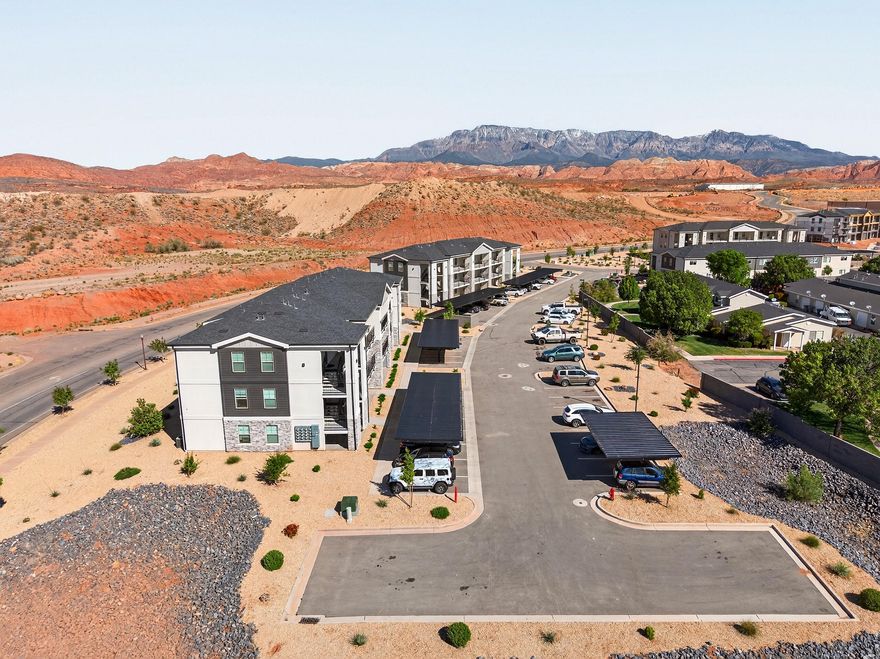 Beautifully maintained, owner-occupied condo that shows like new! This top-floor unit offers a bright, open layout, abundant natural light, and peaceful views.

Ideally located just off Telegraph Street with quick access to I-15, and only minutes from St. George, shopping, dining, and everyday conveniences.

Enjoy low-maintenance living in a desirable community with amenities including a pool--perfect for a primary residence, second home, or investment opportunity.