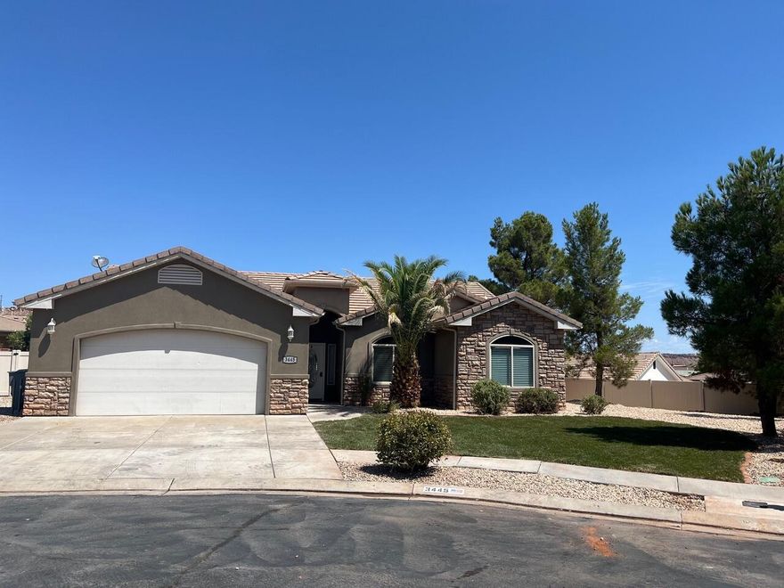 Beautifully maintained 3-bedroom, 2-bathroom home offering 1,680 sq ft of comfortable living space on a spacious 1/3-acre cul-de-sac lot. This property features a desirable open-concept layout with a large great room that flows seamlessly into the kitchen, complete with a center island and stainless steel appliances -- perfect for entertaining and everyday living.

The primary suite offers a relaxing retreat with a walk-in closet and a luxurious jetted tub and separate tiled shower. Enjoy the convenience of RV gate access and dedicated RV parking, plus a 2-car garage for additional storage.

With ample outdoor space, privacy from the cul-de-sac location, and room for all your toys, this home checks all the boxes. Don't miss this incredible opportunity!