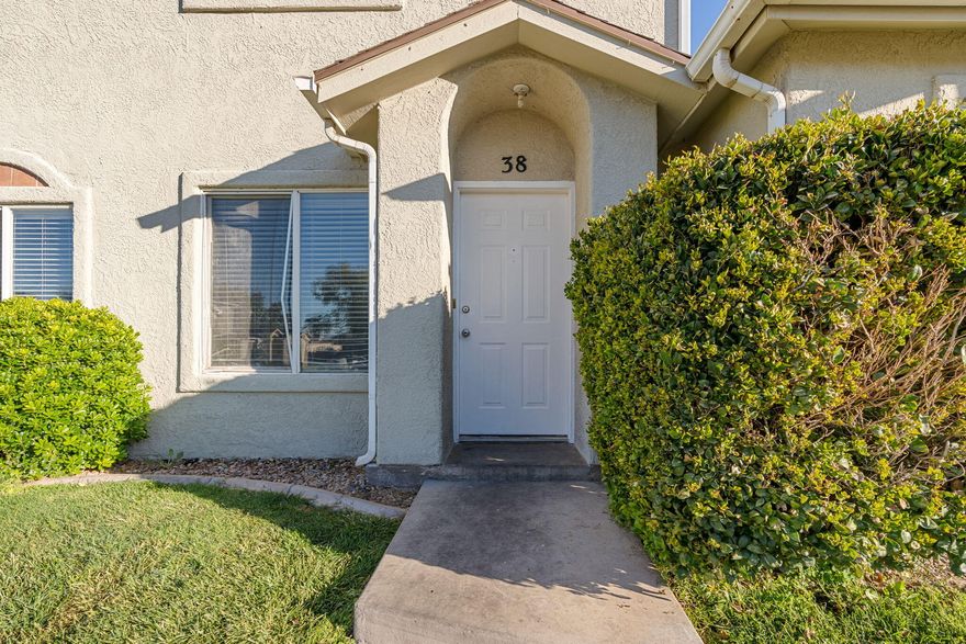 Discover this centrally-located, move-in ready townhome in the heart of St. George—ideal for a first-time homebuyer, investor, or college student. Inside you'll find modern stainless steel appliances and the convenience of the primary bedroom on the main level. Located just minutes from major shopping, grocery stores and the hospital. Being sold **AS IS**. Information is deemed reliable; however, the buyer is responsible for verification of all information, including utilities, rental restrictions and HOA details (if applicable).