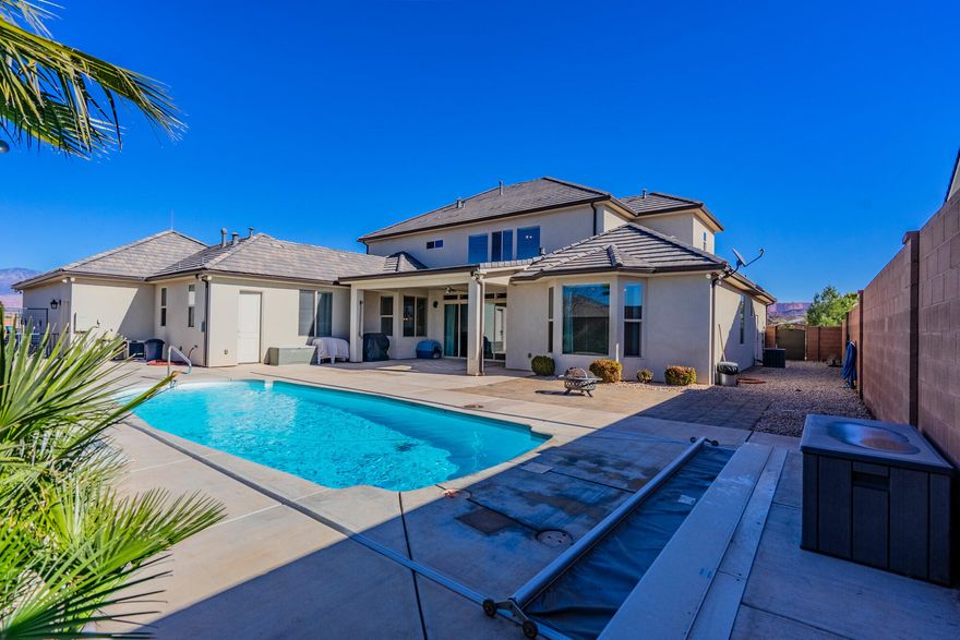 Welcome to a truly exceptional 5,760 sq ft estate, where beautiful design meets versatile living. This expansive residence showcases generous living spaces, 3 en-suite bedrooms, a primary bedroom tucked away in its own section of the home and a thoughtful layout designed for both entertaining and everyday comfort.
A beautifully appointed detached casita offers endless possibilities. Ideal for hosting guests, multigenerational living, a private office, or income-producing rental potential. Horse privileges add to the rarity and lifestyle appeal of this remarkable property.
Enjoy outdoor living with a sparkling pool, and room to relax or entertain in privacy. The property is complete with a 3-car garage, RV parking, and ample space for vehicles, toys, and storage. With its impressive scale, refined finishes, and unmatched flexibility, this estate delivers a rare opportunity to experience luxury living with room to grow, host, and unwind.