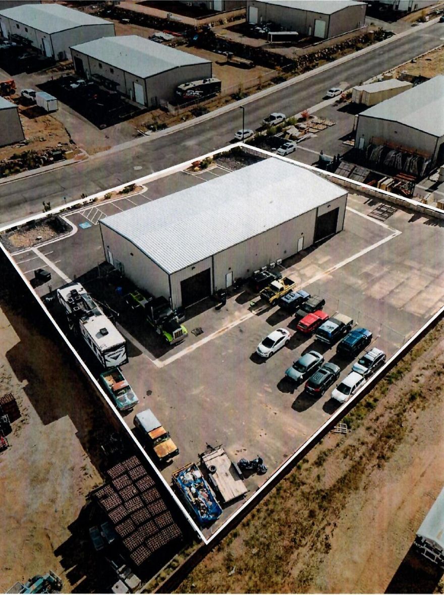 5,000 s.f. warehouse space. Available Now! Approx .74 acres of yard space. 2 automatic garage doors. 1 bathroom with mini split. No heat or A/C in warehouse. Can be built to suit. Lease directly from the Owners.