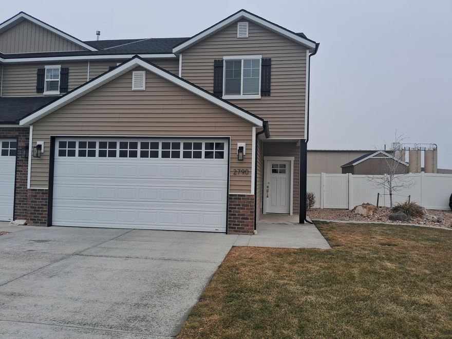 Single family twin home in a wonderful neighborhood-perfect for families! The neighborhood is friendly and safe. The home features a spacious primary suite and convenient upstairs laundry on the same level as the bedrooms. Entry level flooring was replaced in April 2025. The roof was replaced November 2025. It has a great little backyard that is big enough to play in or relax. Backyard has a garden box. It also has an 8 ft x 12 ft shed large enough for lawn care tools, sports equipment, and toys. Garage has one large hanging shelf. Low HOA fee of just $10/month (paid annually), with a community green space coming soon! It is within 5 minutes of Walmart, the airport, and I-15. Less than 10 minutes from SUU, Cedar High, Cedar Middle, and North Elementary.