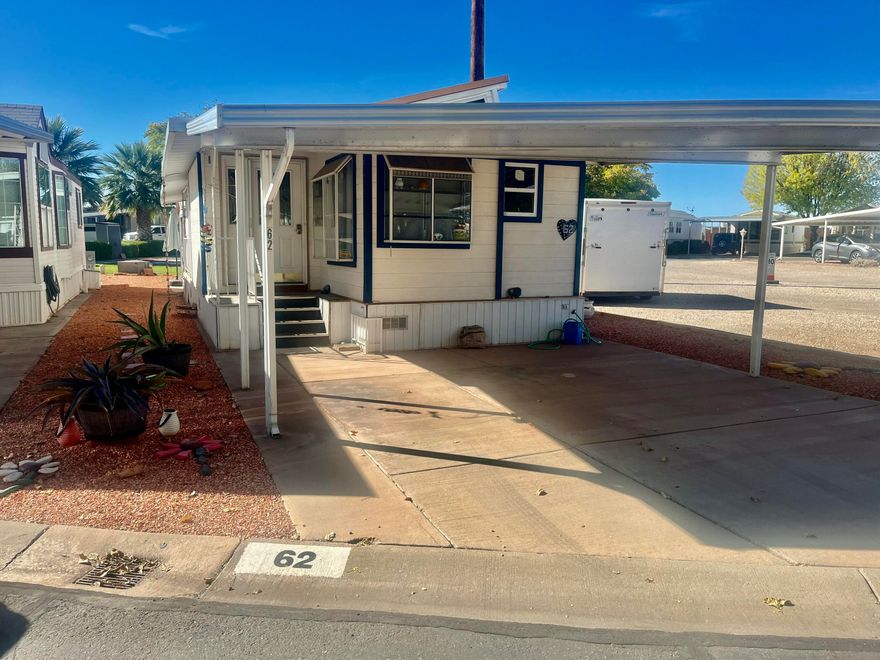 Beautifully remodeled home featuring fresh exterior paint, new bath vanity, and a stylish step-in shower. Interior highlights include sheet-rocked walls with charming wood-pine accent walls, a cozy corner electric fireplace, and abundant natural light through corner plant windows. Enjoy two storage sheds plus a brand-new 10x12 shed for all your extras. Additional perks include visitor parking beside the home, newer HVAC system, washer and dryer included, and flexible seller financing available at 5.5%. Truly move-in ready with thoughtful updates throughout! Buyer to verify all information.