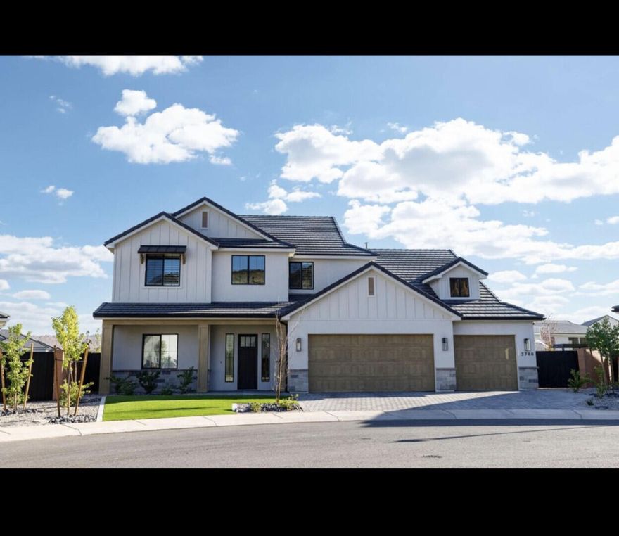 This stunning single-family home located at 2788 E Rill Dr in Washington, UT was built in 2024 and offers a modern and luxurious living space. With 5 bedrooms and 3.5 bathrooms spread across 3,235 sq.ft. of finished area, this 2-story property boasts ample space for a growing family or entertaining guests. Situated on a spacious lot size of 10,890 sq.ft., the home features high-end finishes and a contemporary design throughout. Don't miss out on the opportunity to call this exquisite property your new home!