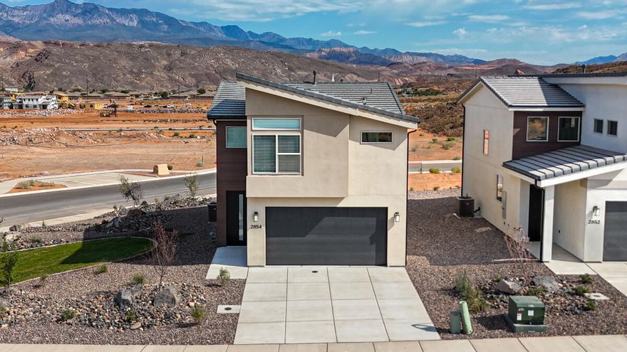 4 bed, 2.5 bath home with a 2-car garage in the brand-new Paraiso community by Salisbury Homes. Features include EVP flooring in main living areas and bathrooms, upgraded carpet in bedrooms, quartz countertops throughout, stainless steel gas appliances (fridge not included), modern cabinets, and kitchen backsplash. Community park, trails, and amenities nearby. NOTE: Interior and exterior finishes are predetermined and may change. Photos are examples of the finishes are also subject to change. TAKE ADVANTAGE OF A $10,000 LENDER INCENTIVE AND GET A LOWER RATE! Buyer/agent to verify all info.