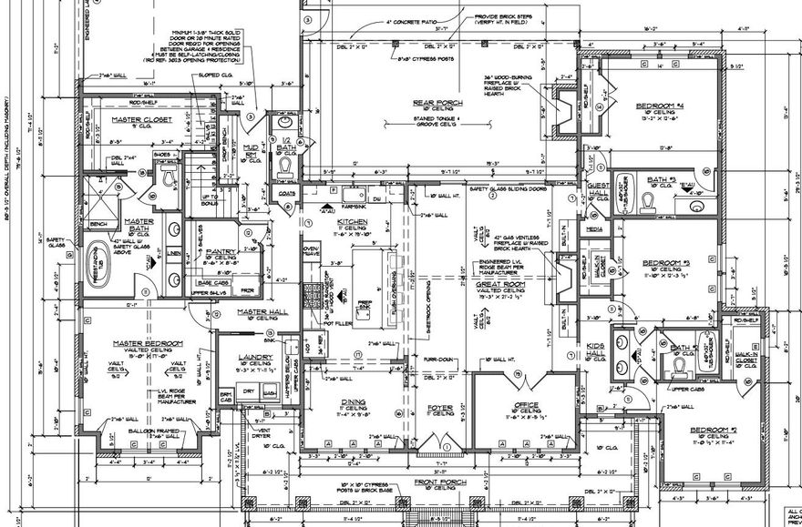 **Flexible Space and Room to Grow in Hurricane Fields Estates**

This to-be-built home in Hurricane Fields Estates offers 4 bedrooms, 3.5 baths, and 2,842 square feet of well-planned living space, with an additional 863 square feet of unfinished bonus space ready to be customized. Whether you envision a home theater, gym, extra bedrooms, or a workspace, the flexibility is already built in. The main living area is designed to feel open and connected, with vaulted ceilings, large windows, and a natural flow between the kitchen, dining, and living spaces. It's a layout that works just as well for everyday living as it does for hosting friends and family. The primary suite is set apart for privacy, featuring a spacious bathroom and walk-in closet, while the remaining bedrooms are designed for comfort and versatility. The garage setup includes an RV garage, giving you space for trailers, boats, or desert toys, with room to spare. Located just minutes from Sand Hollow, golf courses, and extensive trail systems, this home puts you close to some of Southern Utah's best outdoor recreation while still offering a quiet neighborhood setting. Built by a respected local builder, this is an opportunity to get in early, personalize finishes, and create a home that fits your lifestyle from the start.