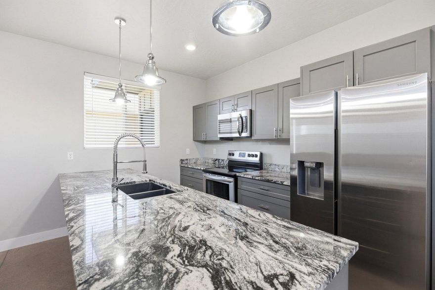 Modern Single Family Home with easy access to HWY 7&9! Two large Bedrooms on opposite side of home. Mst Bed has Barn door to Mst tile bath. W&D hookup in well designed Walk-In Closet. 2nd Bedroom has W&D hookup also. Main bath w/walk-in tile shower/glass panels. Spacious Living and Modern Kitchen area for your Entertaining. Granite throughout, Stained Concrete Flooring. Tons of upgrades. Stick built home on own lot. Owner/Agent.
