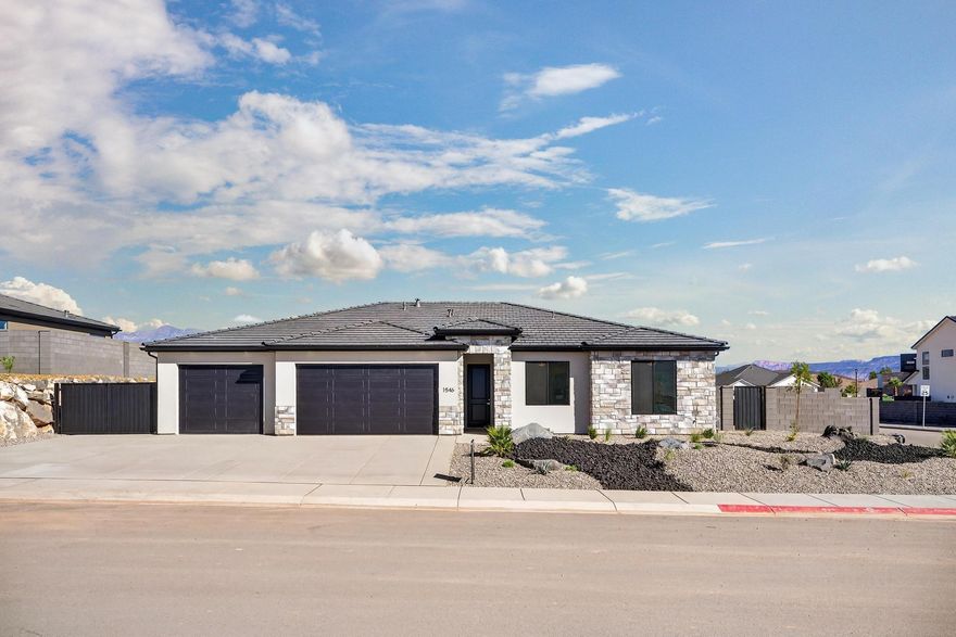 Welcome to this stunning, newly constructed home built by Interstate Homes. The 4th bedroom/casita features a kitchenette, bathroom, stackable w/d hookups and concrete parking space, creating a prefect opportunity to rent out, using the potential income to qualify for your home loan. Large, fully-fenced backyard is a blank canvas for your backyard dreams! Schedule your showing today!