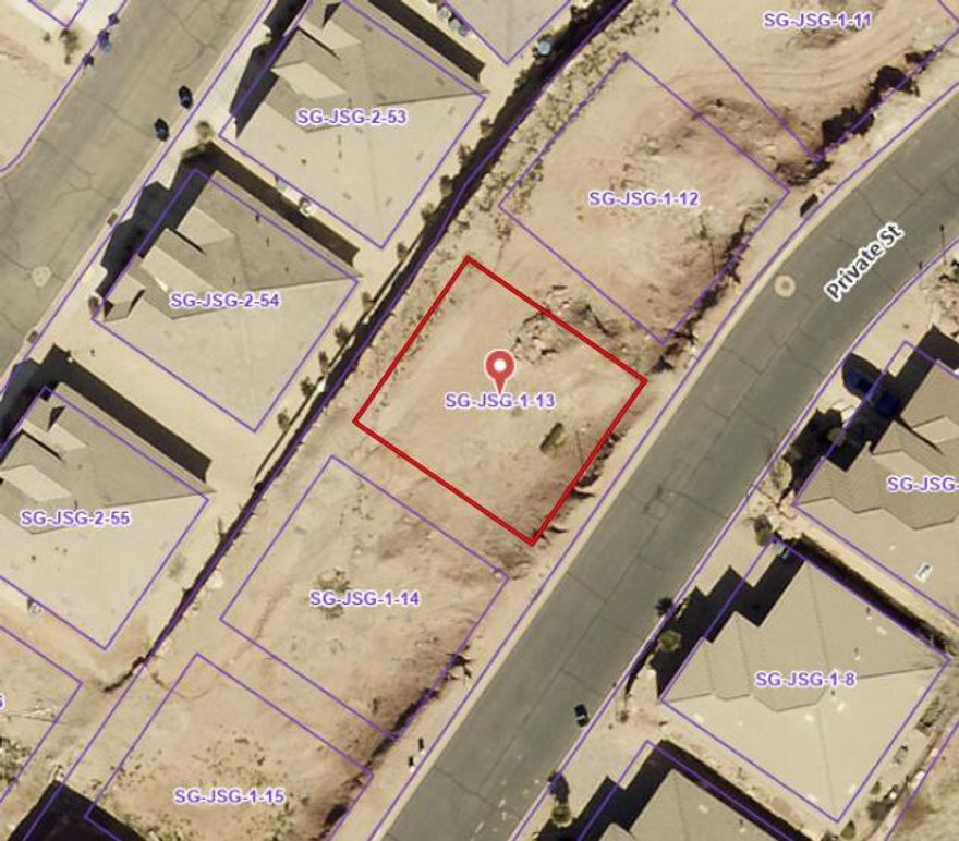 Walkout Basement Lot! Bring Your Own Builder!
This affordable lot is conveniently located to shopping, dining, hiking, biking trails, downtown and access to the interstate. And it has wonderful views of the red rock and Pine Mountains. 
Buyer to verify measurements and building criteria.