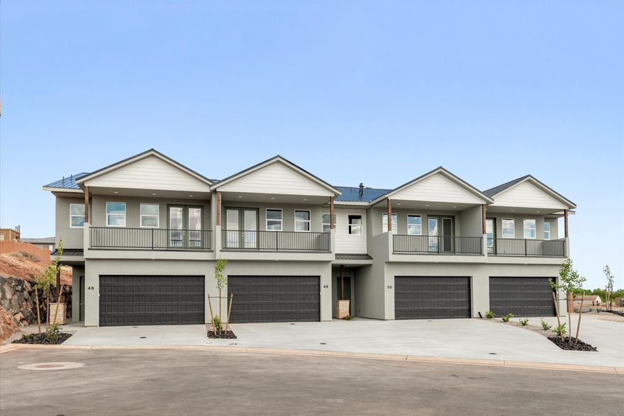 Discover this thoughtfully designed 3-bedroom, 2.5-bath townhome with a bonus room and 2-car garage located in a quiet cul-de-sac in desirable Ivins! This home features a private back patio, additional designated parking, and functional living space. Located in the sought-after Sage Villas community, residents enjoy stunning Red Mountain views and convenient access to schools, parks, trails, and grocery stores--all just minutes away. Even better, Seabright Homes is offering a $5,000 preferred lender incentive, and this property qualifies for the SB240 First-Time Homebuyer Program, providing up to $20,000 in assistance for eligible buyers.