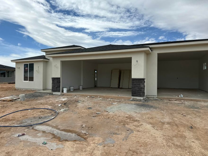 Welcome to The Ammond — a beautiful new construction home in the desirable Valley Gate Estates community! This thoughtfully designed single-level floor plan offers 1,530 sq. ft. of modern comfort, featuring 3 bedrooms, 2 bathrooms, and a spacious 3-car garage. Step inside to find an open-concept layout that perfectly blends functionality and style. The kitchen flows seamlessly into the living and dining areas, creating the ideal space for entertaining or relaxing with family. The private primary suite includes a walk-in closet and a well-appointed ensuite bathroom for added comfort. Enjoy the convenience of single-level living, quality craftsmanship, and the peace of mind that comes with owning a brand-new home. Located in the growing Valley Gate Estates subdivision.