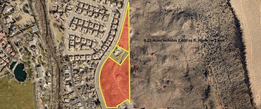 Owner/Agent. These private 8 acres have some of the most beautiful, unobstructed views in the entire county, and what makes them truly unique is that they border dozens of acres of governmental open space. Build your own home estate on over 7 acres and keep the existing home on 1 acre at the bottom of the hill as a rental property, OR use City-approved construction plans for 14 large lots making up the final phase 6 of the gated Whisper Ridge subdivision, OR reengineer for potentially higher density. So many options! Parcels SG-6-2-26-2311 (1 acre with home) and SG-6-2-26-23001 (7.15 acres) are included in listed price. Open to trades on income producing properties.