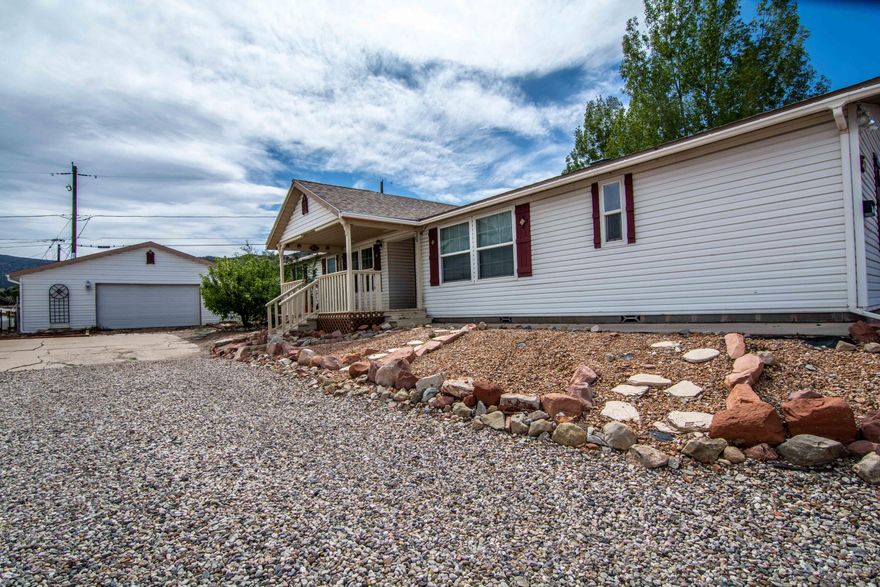 Fantastic single-level living in the heart of Cedar City. This spacious 4-bedroom, 3-bath home offers 2,258 sq ft of thoughtfully designed space with room for everyone. Featuring two master suites, a versatile den, and a large living area, this home is ideal for both everyday comfort and entertaining. Step outside to enjoy a 30x30 detached garage and mature fruit trees, and a yard with space to relax, garden, or gather. All of this in a prime location with shopping, dining, parks, and all that Cedar City has to offer just minutes away.