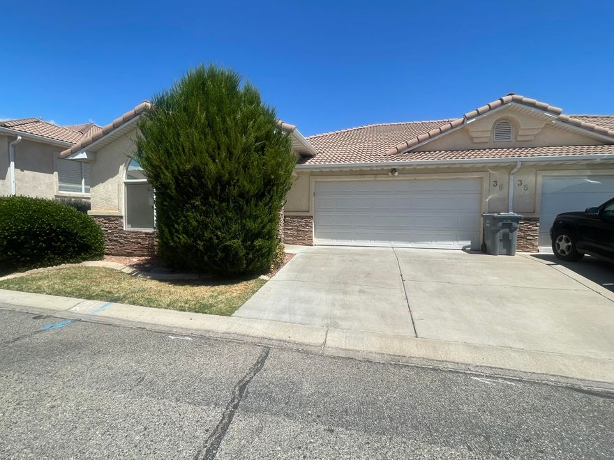 **Beautiful Retreat in a Prime Location - Investment Opportunity**

Welcome to this beautifully maintained home ideally located close to shopping, dining, parks, and everyday conveniences. Whether you're looking for a primary residence or a smart addition to your portfolio, this property offers flexibility and value.

Inside, you'll find a well-designed layout featuring two spacious primary suites, each with its own private bathroom--providing comfort and privacy for a variety of living arrangements. Two sliding glass doors open directly to a large, lush common area, creating a seamless indoor-outdoor feel and extending your living space. Enjoy the benefits of low HOA dues while taking advantage of the expansive shared green space just steps from your door.

For investors, this is an exceptional opportunity to make an income-generating property.

Carpet allowance will be given to update flooring.

Don't miss the chance to own this versatile and inviting home in a highly convenient location. Drive by today and come see all this beautiful retreat has to offer!