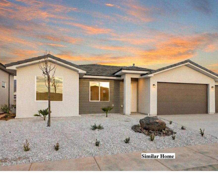 New home in a non-HOA development, offering refined living with the freedom to personalize! Finishing construction, this 3-bedroom, 2-bathroom 2 Car Garage home perfectly blends comfort and functionality. Enjoy beautiful quartz countertops, soft-close doors and drawers, a stunning tile primary shower, durable LVP flooring, and stylish two-tone paint. Added privacy and security with rear and side wall already included. Don't miss the chance to own a brand-new home in a community where you have the freedom to make it yours! Photos are of a similar home, contact one of our agents today to find out how you may customize this home to your style Hurry in today!