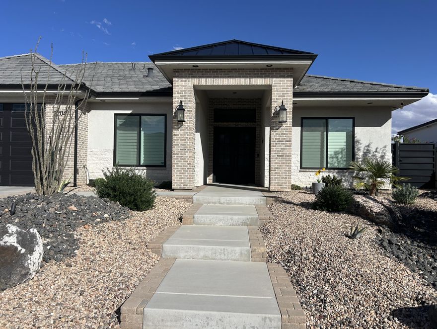 Custom Built home features 3258SF with 4 bedrooms, 4 bathrooms, TV room and an RV garage. Boosting with lots of detail throughout the house from stone fireplaces, Beams, shiplap and detail walls. With the disappearing patio sliding door it opens the outside up  to your family room. Great for entertaining.  Also includes a generator and solar panels. Spend your evenings in the above ground spa or sitting around the firepit. Built in BBQ gives you the option to use a pellet grill or a gas grill. Don't miss out on this exceptional home in a great location.