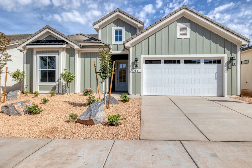 Beautiful new Ivory home in Avenidas at Hidden Valley! This charming 3-bedroom, 2-bath residence offers comfortable single-level living with a spacious 2-car garage. The inviting exterior features durable and stylish Hardie plank siding on the front of home, adding to the home's curb appeal. Inside, you'll find a well-designed layout with abundant natural light, creating a warm and welcoming atmosphere. Perfect for relaxing or entertaining, this lovely home is nestled in a desirable community with convenient access to local amenities. Don't miss this opportunity to own a brand-new home in a fantastic location!  Ask about our preferred lender incentive.